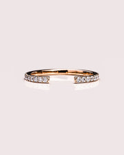 0.20 TCW Round Cut Lab Grown Diamond Wedding Band Gift For Her Mapple Gems